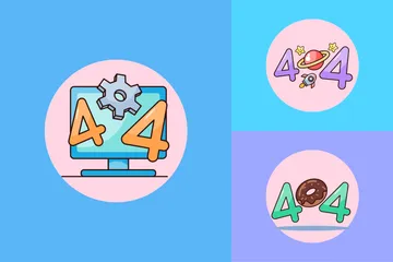 404 Error Illustration Pack