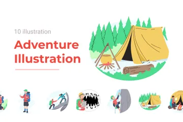 Abenteuer Illustrationspack