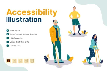 Accessibility Illustration Pack