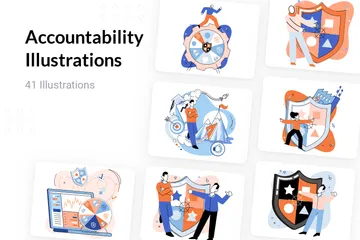 Accountability Illustration Pack