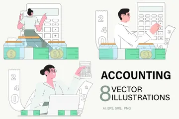 Accounting Illustration Pack