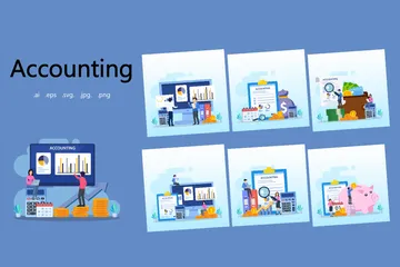 Accounting Illustration Pack