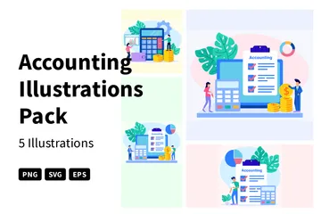 Accounting Illustration Pack