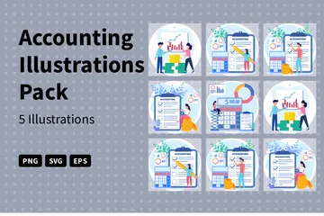 Accounting Illustration Pack