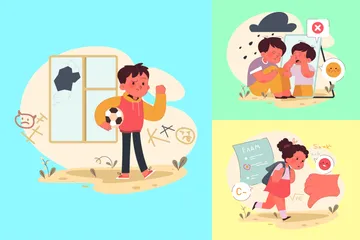 Actividad para niños Paquete de Ilustraciones