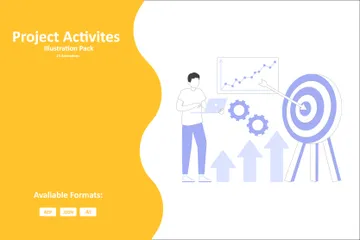 Actividades del proyecto Paquete de Ilustraciones