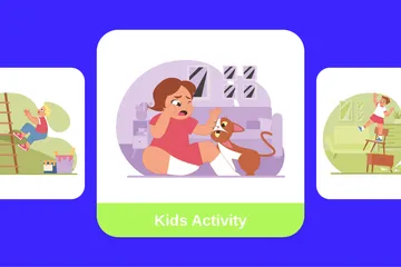 Activité pour enfants Pack d'Illustrations