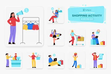 Activité d'achat Pack d'Illustrations