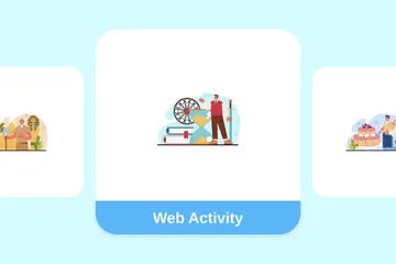 Activité Web Pack d'Illustrations