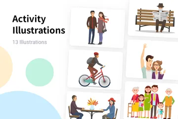 Activity Illustration Pack