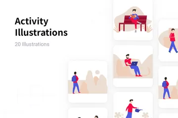 Activity Illustration Pack