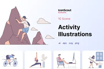 Activity Illustration Pack