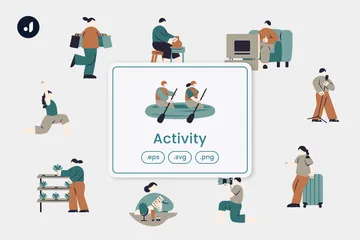 Activity Illustration Pack