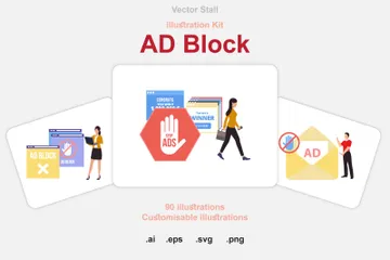 AD Block Illustration Pack