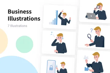 Entreprise Pack d'Illustrations