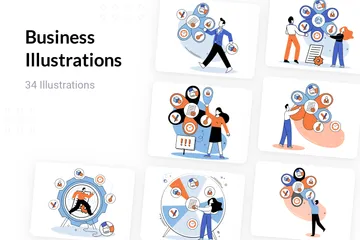 Entreprise Illustration Pack