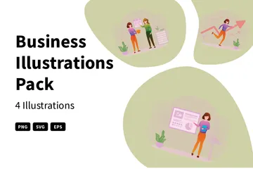 Entreprise Pack d'Illustrations