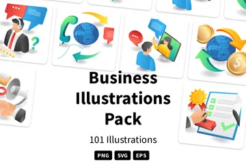 Entreprise Illustration Pack