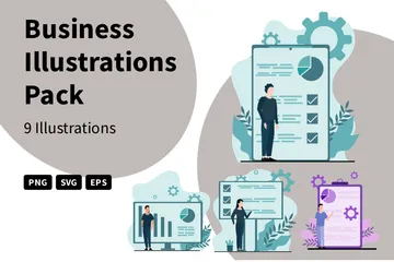 Entreprise Illustration Pack