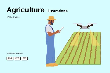 Agriculture Pack d'Illustrations