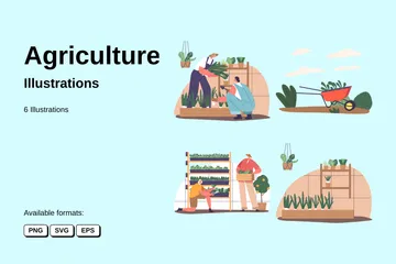 Agriculture Illustration Pack