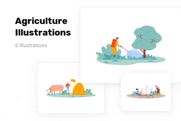 Agriculture Illustration Pack