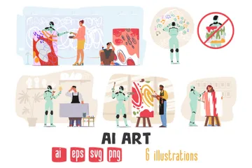 AI Art Illustration Pack