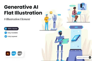 AI Generation Illustration Pack