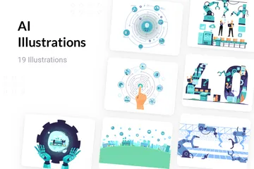 AI Illustration Pack