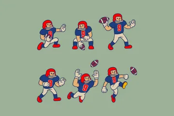 American Football Illustration Pack