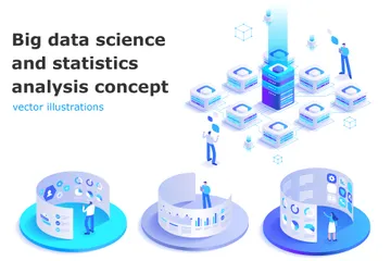 Análisis de los datos Paquete de Ilustraciones