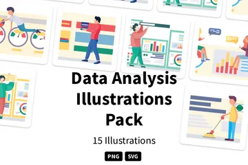 Análisis de los datos Paquete de Ilustraciones