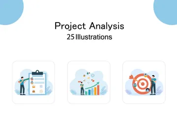 Analyse de projet Pack d'Illustrations