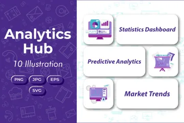 Analytics Hub Illustration Pack