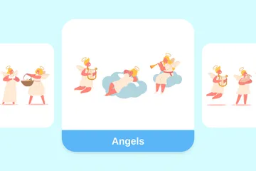 Angels Illustration Pack