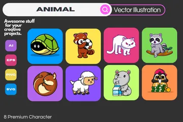 Animal Pack d'Illustrations