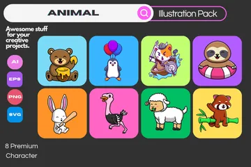 Animal Illustration Pack