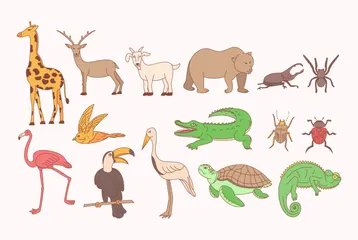 動物 イラストパック