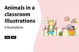 Animals In A Classroom