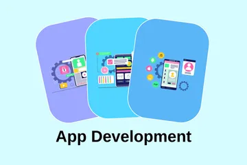 App Development Illustration Pack