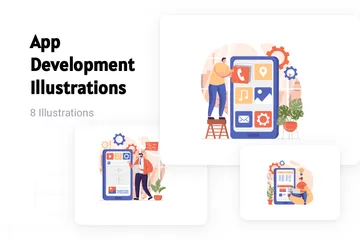 App Development Illustration Pack