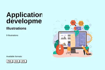 Application Development Illustration Pack