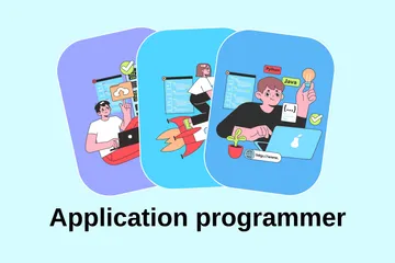 Application Programmer Illustration Pack