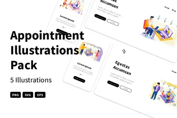 Appointment Illustration Pack