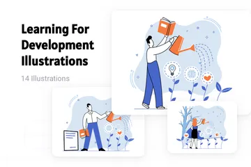 Apprendre pour le développement Pack d'Illustrations