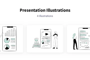 Apresentação Illustration Pack