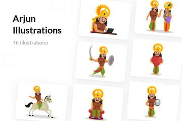 Arjun Illustration Pack