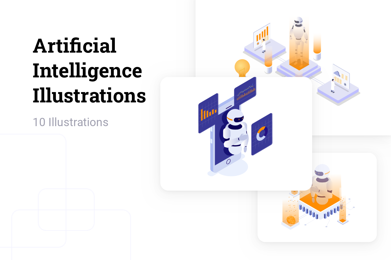 Premium Artificial Intelligence Illustration pack from Science ...