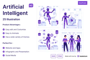 Artificial Intelligent Volume 2 Illustration Pack