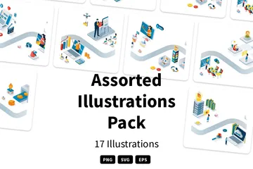 Assorted Illustration Pack